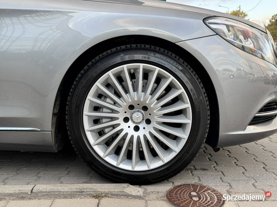 Mercedes S 500 500 4Matic Long Krajowy Wzorowy elektrycznie ustawiane fotele Mercedes-Benz małopolskie Węgrzce