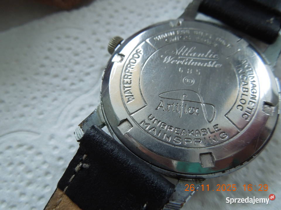 zegarek atlantic worldmaster Męskie Częstochowa