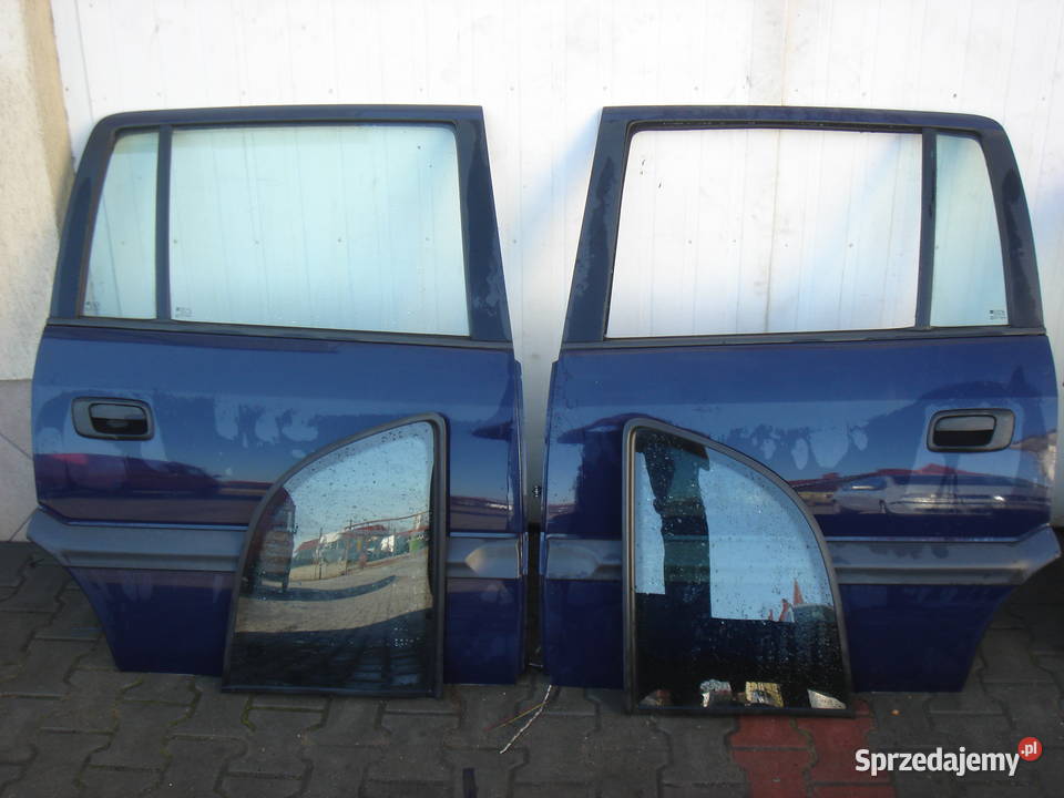 ZAFIRA A DRZWI PRZÓD PRAWE TYŁ LEWE GRANATOWE pomorskie Nowy Dwór Gdański