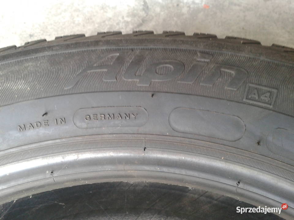 opony zimowe MICHELIN Alpin 20555R16 Made in lubelskie Chełm