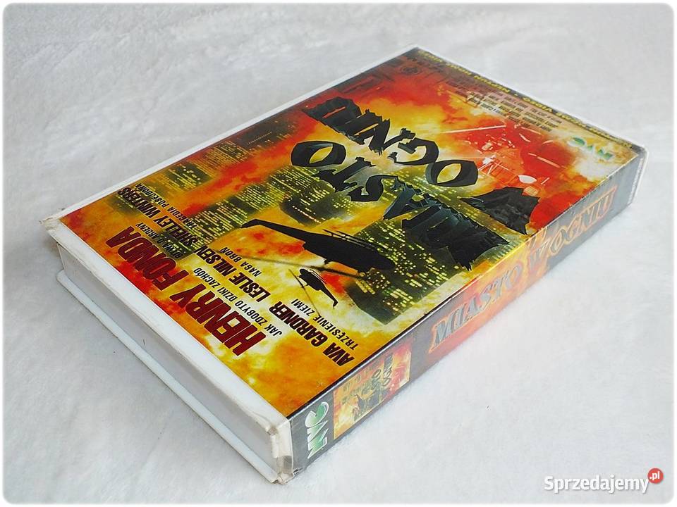 Kaseta VHS Miasto w Ogniu Henry Fonda Film na lektor