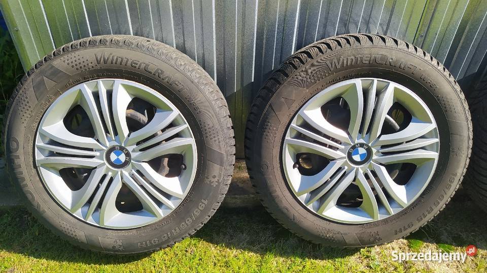 Opony zimowe felgi 15 kołpaki BMW E46 E36 5x120 Łask