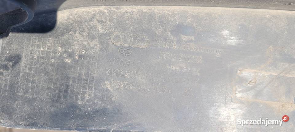 AUDI A6 C8 SPOILER DYFUZOR DOKŁADKA TYŁ ZDERZAK Ruda Śląska sprzedam