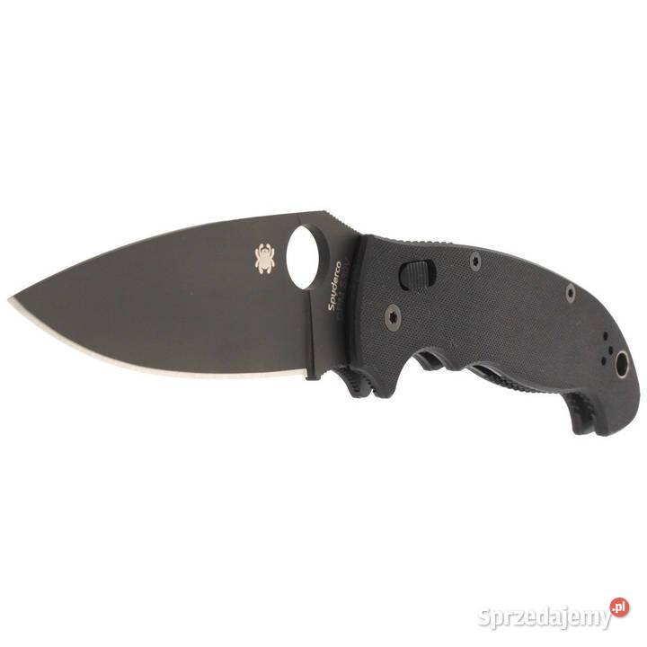 Nóż składany Spyderco Manix 2 XL Black G10 Black Warszawa