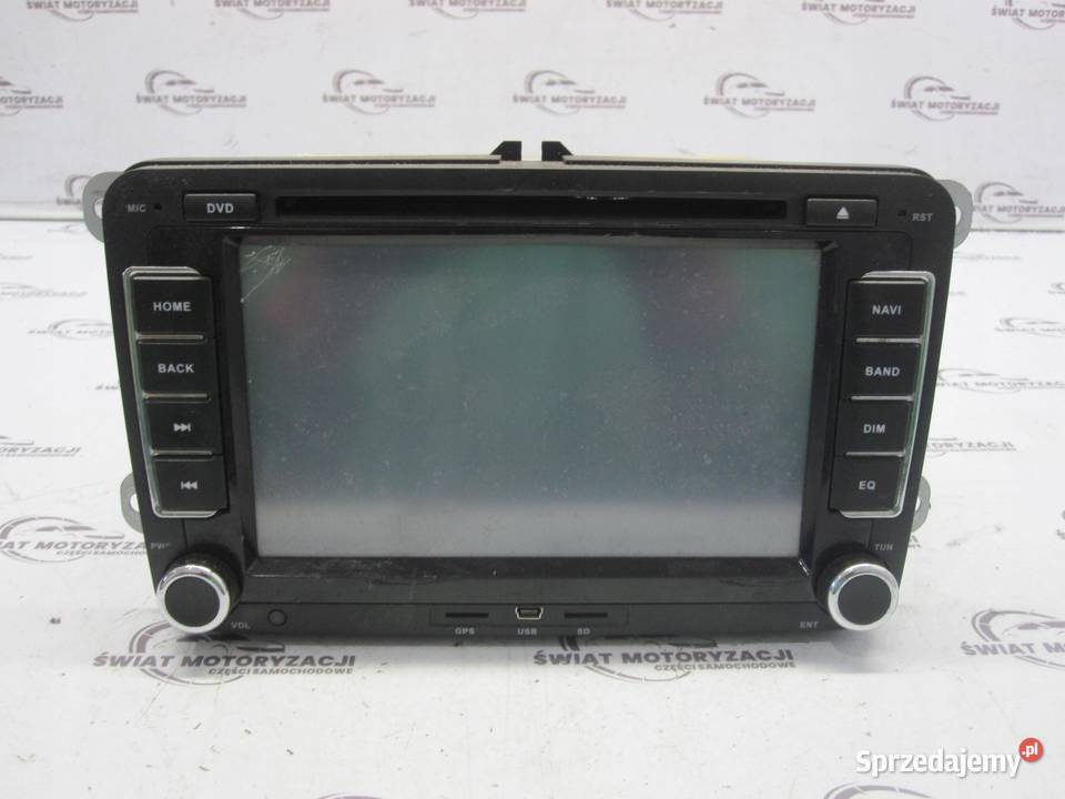 VW GOLF VI LIFT 11r ekran wyświetlacz radio CD