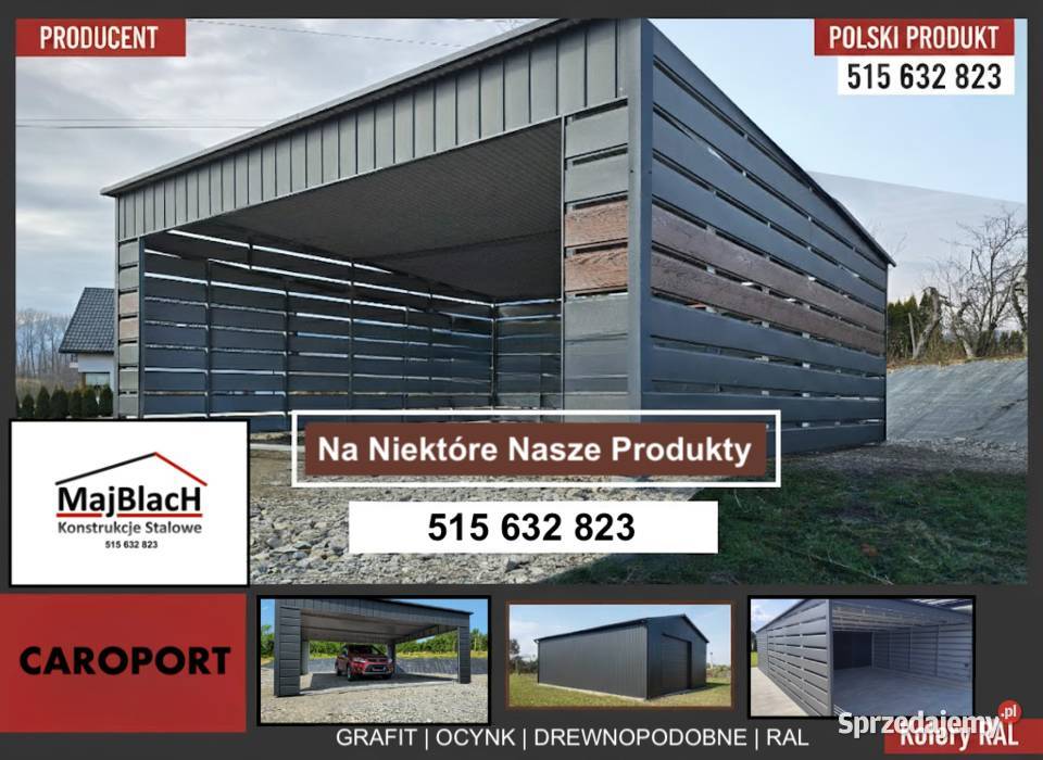 Grafitowa Wiatka Magazyn Schowek Ogrodowy CAŁA