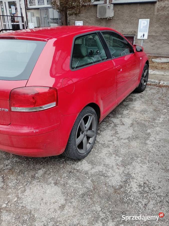 Audi a3 8P sprzedam zamienię czerwony A3 Chrzanów