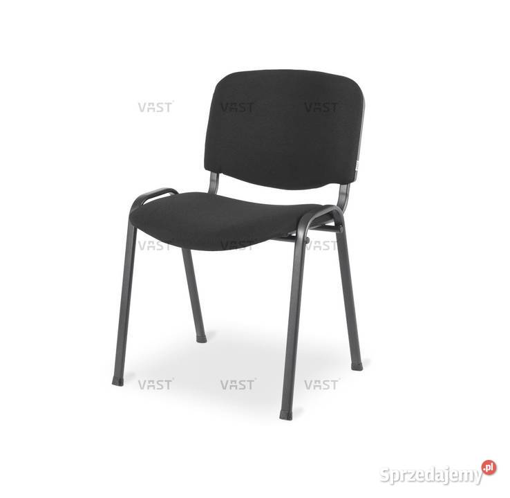 Krzesło krzesła konferencyjne ISO 24HBL-T1001 czarny