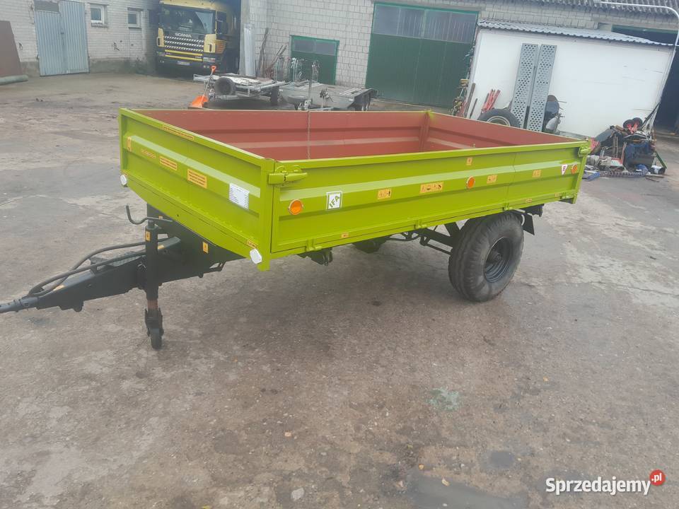 Przyczepa wywrotka 1 osiowa Ostrołęka