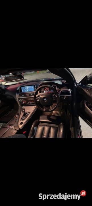 BMW 640d Cabrio F12 MSport 2012 ANGLIK RHDNa diesel Wrocław