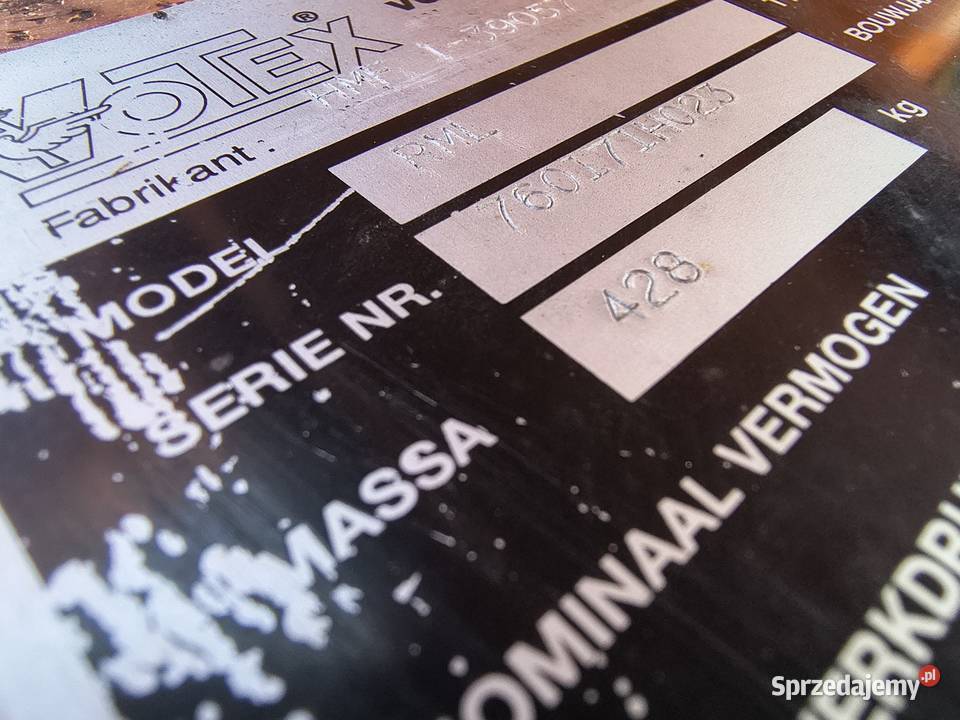 Kosiarka bijakowa Votex RML 176 sadownicza do Kluczkowice