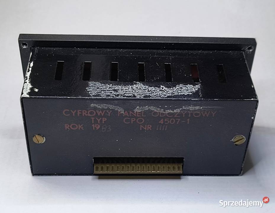 Cyfrowy Panel Odczytowy CPO 45071 POLAMP pomorskie Gdańsk