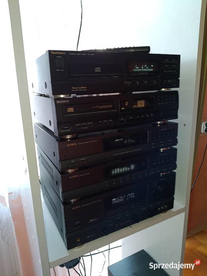 MIDI wieża Aiwa Cd Sony Technics podkarpackie