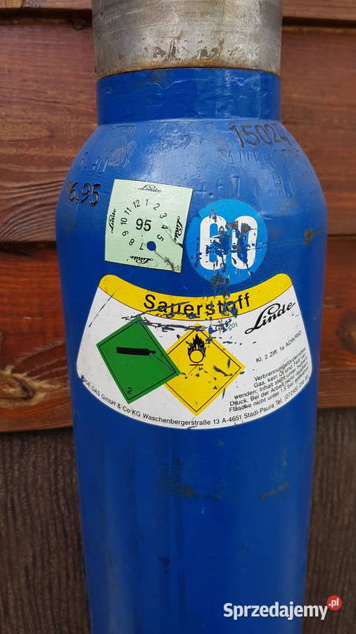 Butla tlen spawalniczy O2 95 Pusta Warszawa