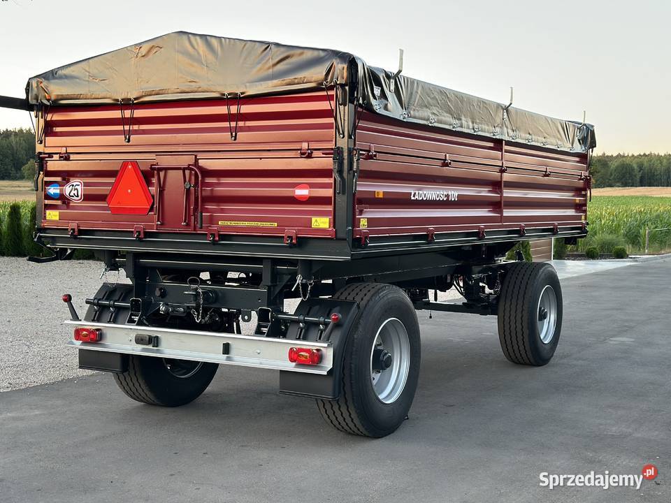 Przyczepa Rolnicza HL HW 3 Stronny Wywrot 6011