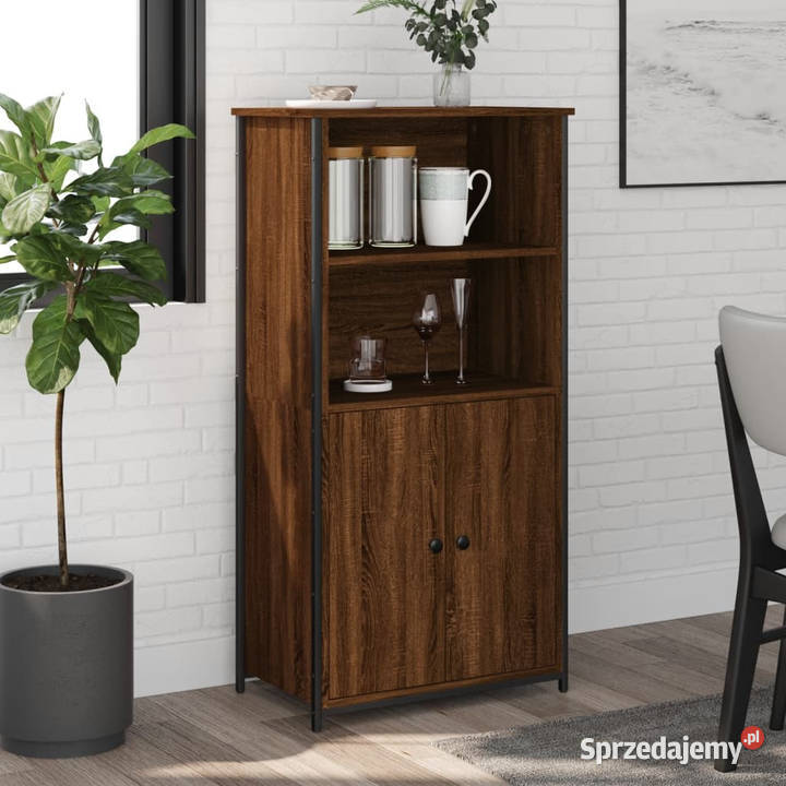 Szafka brązowy dąb 62x36x1215 materiał Pozostałe Warszawa