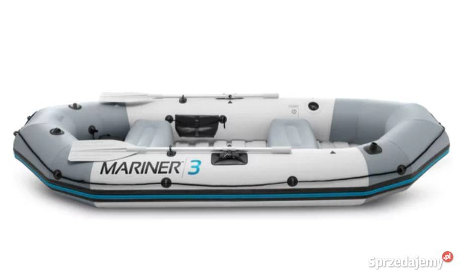 Ponton dmuchany Mariner 3 3 osób silnik zestaw Rzeszów