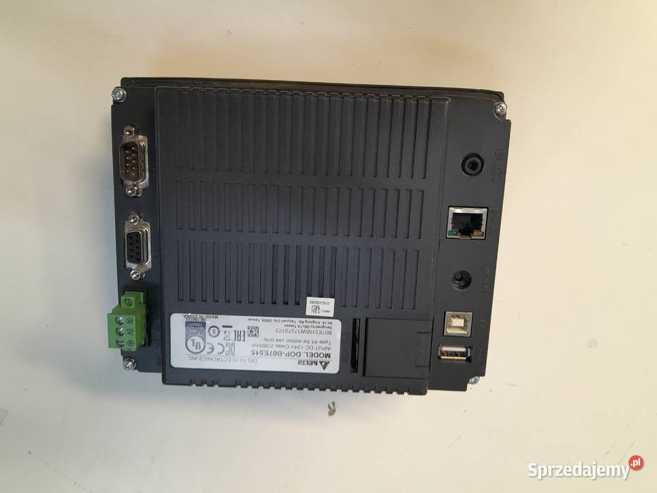 Panel HMI 7 Delta Electronics DOPB07E515 Produkcja
