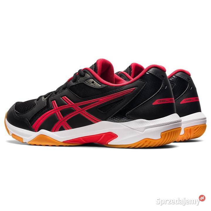 ASICS GelRocket 10 Black Electric Red Gdańsk