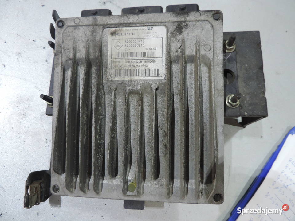 KOMPUTER 8200334419 8200326910 RENAULT Motoryzacja Nowy Sącz