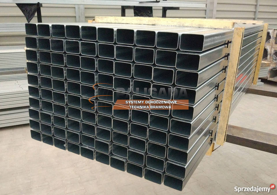 PROFILE OCYNKOWANE 60X40mm ŚCIANKA 2mm słupek Bydgoszcz