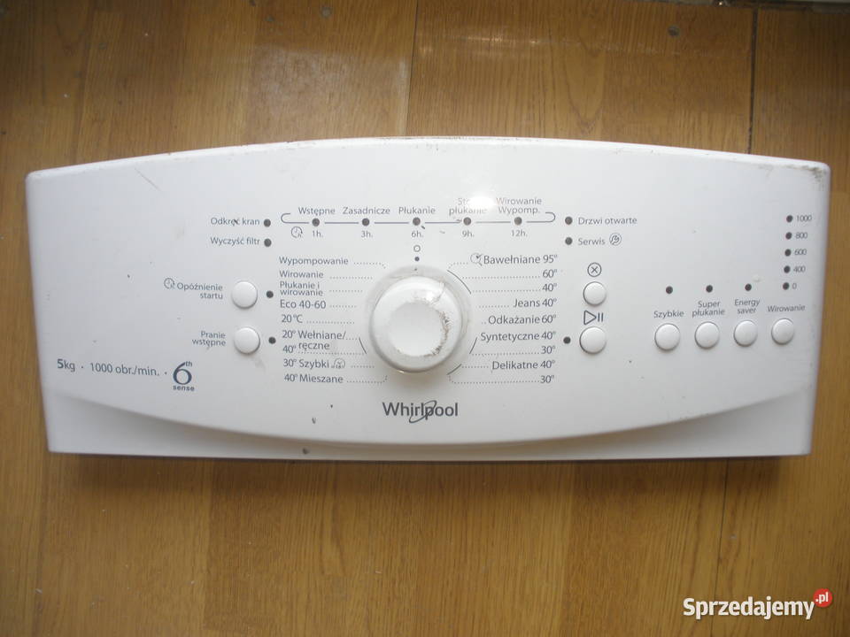 Programator pralka Whirlpool TDLR5030L N sprawny mazowieckie Warszawa