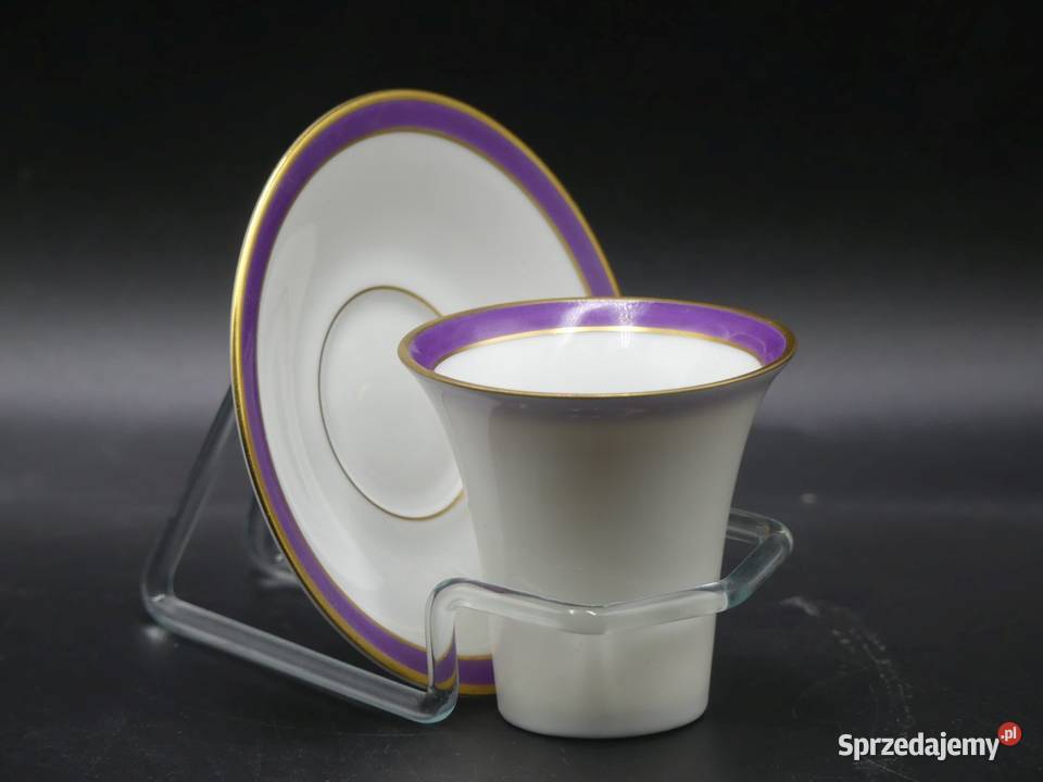 Zjawiskowa elegancka mokka Hutschenreuther stan wielkopolskie Poznań