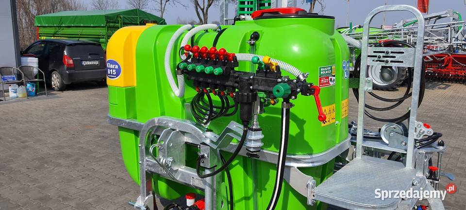 Producent Tolmet Opryskiwacz Klara 800l 15m 3w1 nieuszkodzony Zdany