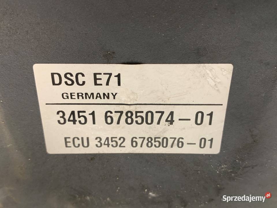 POMPA ABS BMW E71 6785074 30 306 0714 osobowe