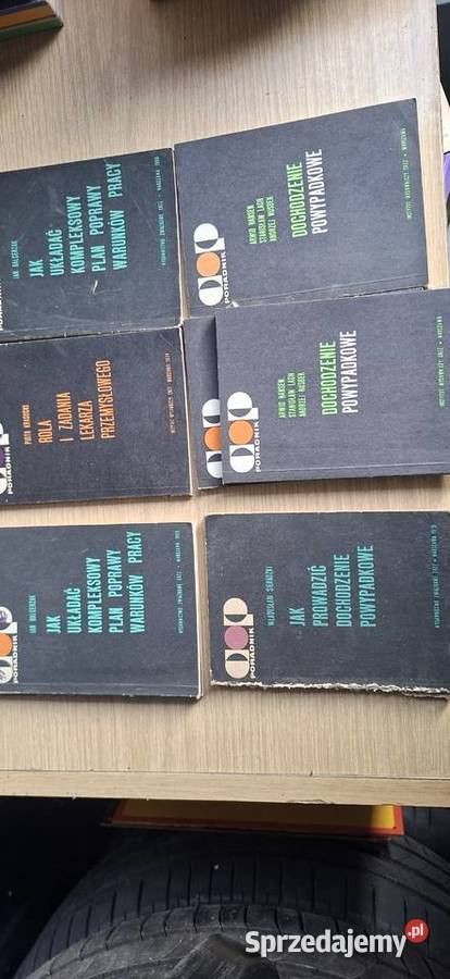 Kolekcja OOP PRL układać plan BHP zanim to było Łęczyca