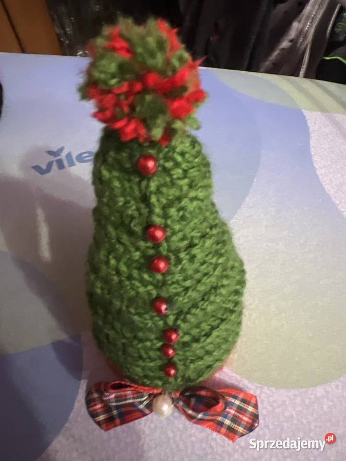 Czapeczka stroik świateczny
