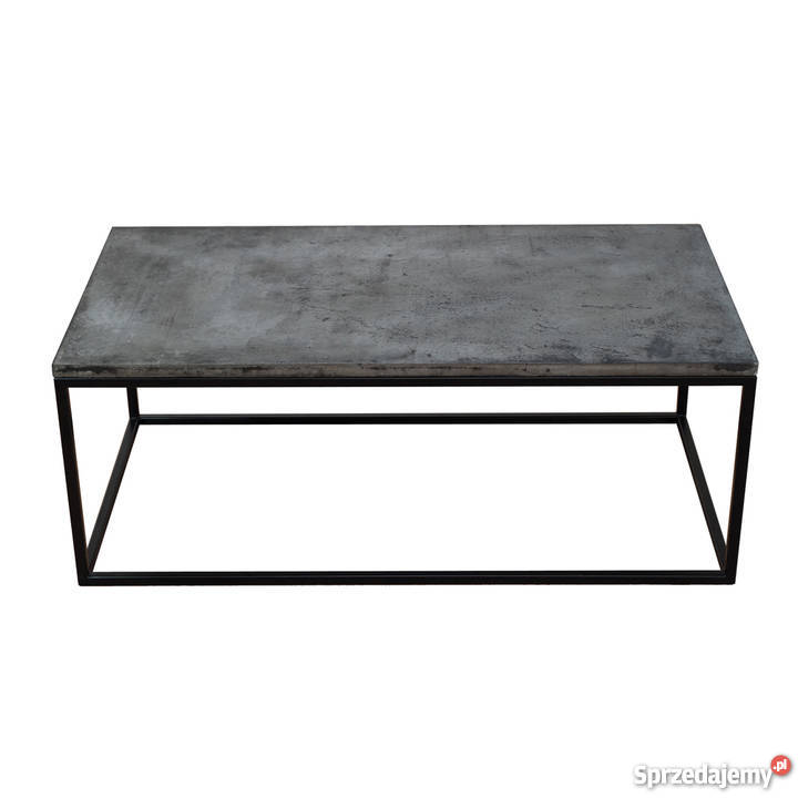 Betonowy stolik kawowy industrialna ława z Lublin