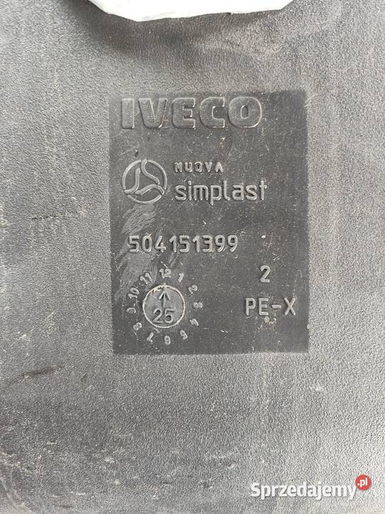Iveco Daily zbiornik paliwa z nowego auta sprzedam