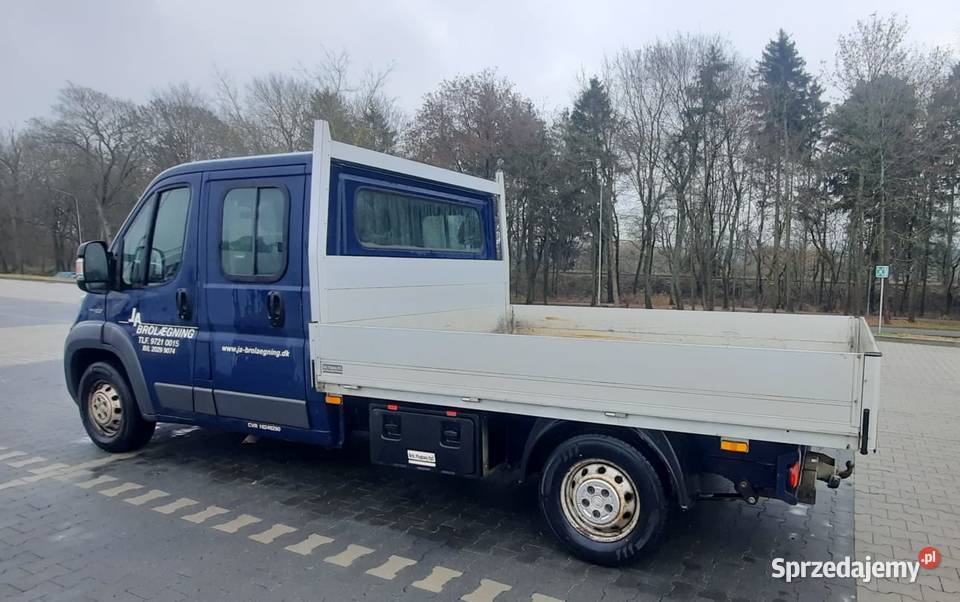 Fiat Ducato Doka 7 osób brygadówka paka skrzynia Rok produkcji 2017 Jastrowie