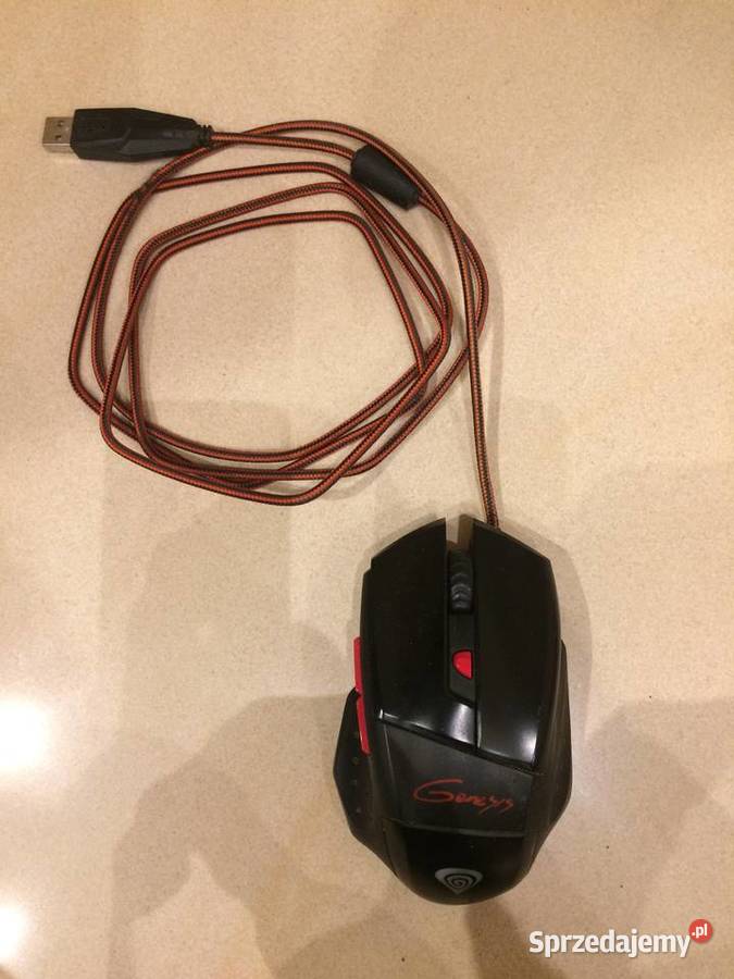 Myszka do komputera Genesis GX57 Optical Gaming Ergonomiczny kształt Wrocław