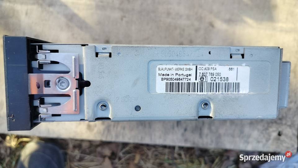Zmieniarka CD Blaupunkt Peugeot 307 kujawsko-pomorskie Bydgoszcz