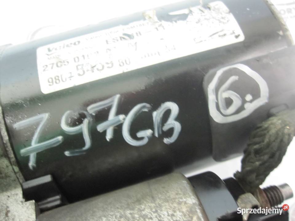 PEUGEOT 208 12 VTI HMZ HM01 82 rozrusznik osobowe Kielce sprzedam