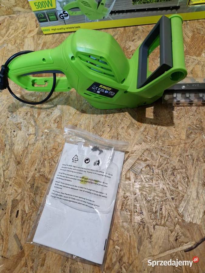 Elektryczne nożyce do żywopłotu Kinzo Garden