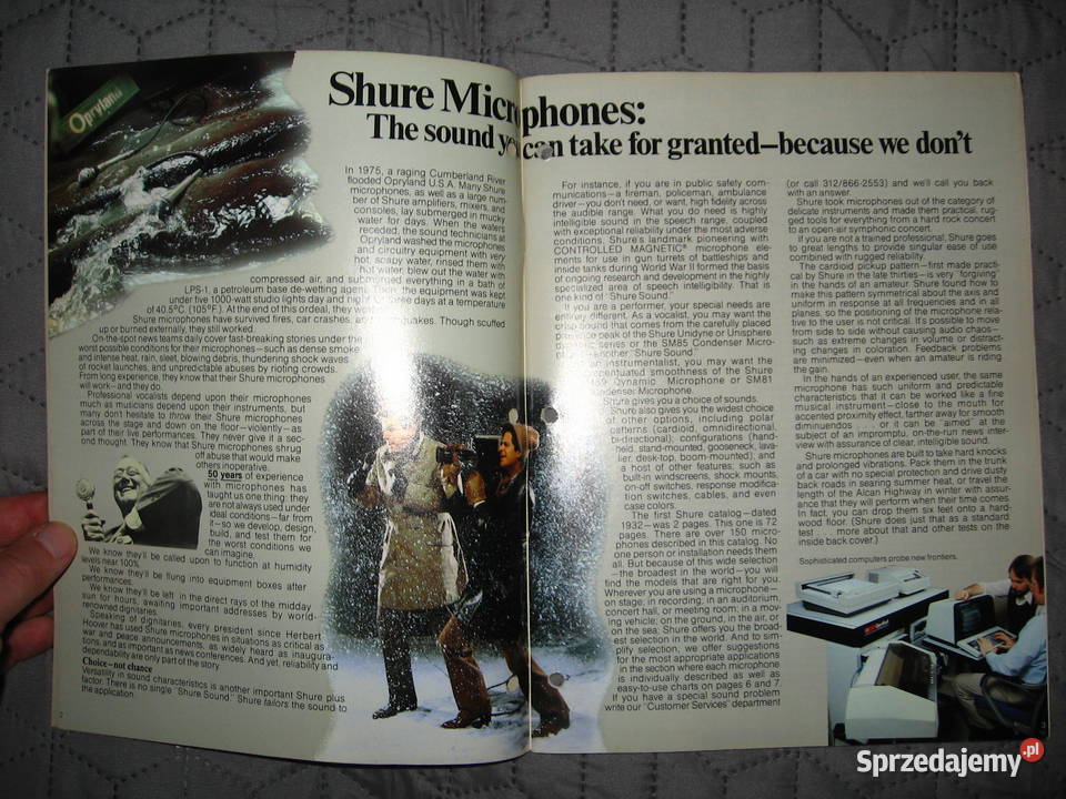 SHURE Microphone and Circuitry Products 1981 Kępice