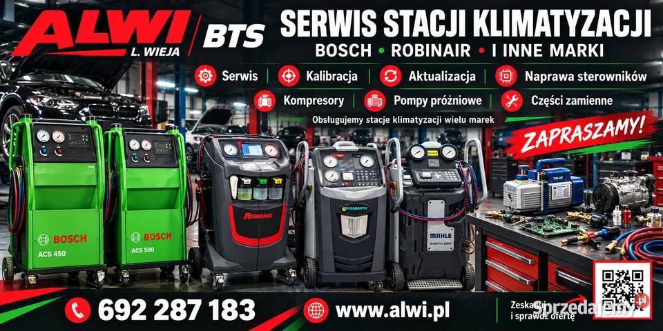 AC12347 Robinair stacja klimatyzacji EV Bielsko-Biała