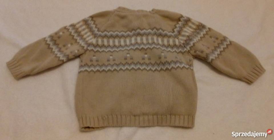 Sweterek rozpinany na guziki 74 Rozmiar 74 Bluzy śląskie Rogoźnik