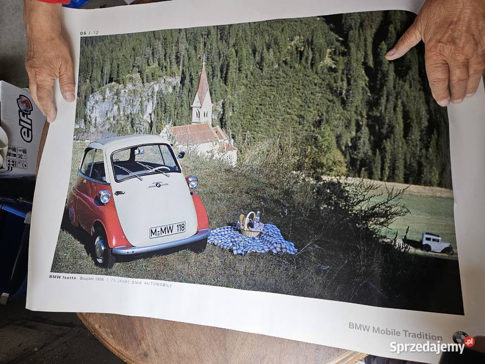 Plakat BMW Iseta 130 Poznań sprzedam