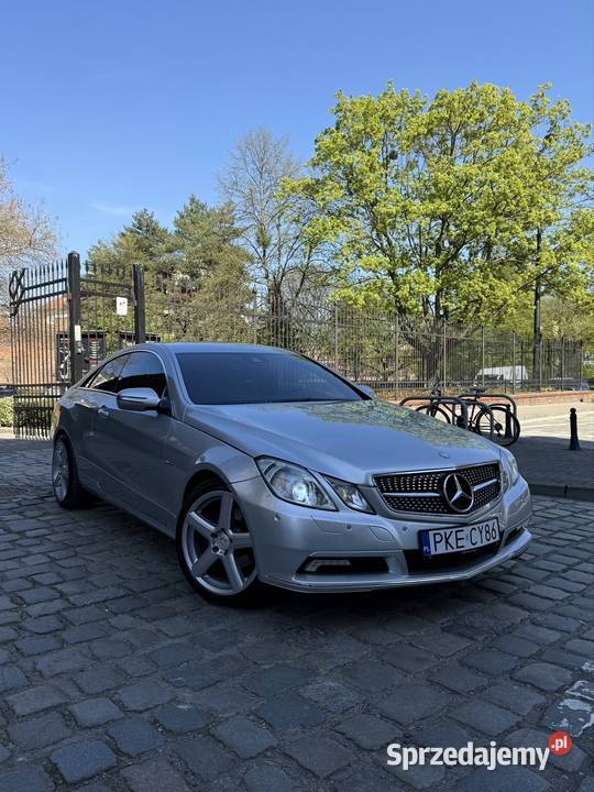 Mercedes W212 Coupe AMG Automat Bogaty srebrny Wrocław