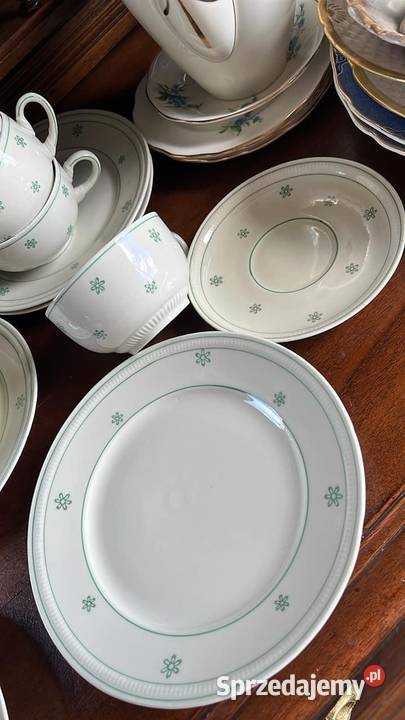 Filiżanka z talerzykiem Duża Bez sygnatury pomorskie