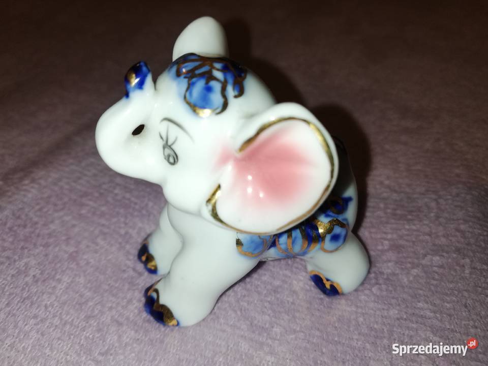 Stare porcelanowe słoniki Kolekcja Porcelana i szkło Antyki, Sztuka, Kolekcje Warszawa sprzedam