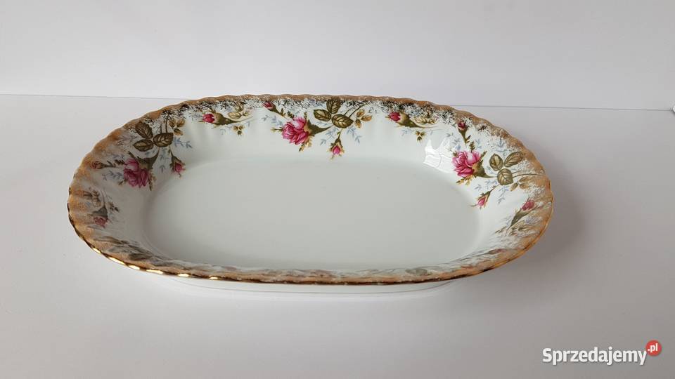 Porcelanowy półmisek salaterka owalna Iwona Dąbrowa Górnicza