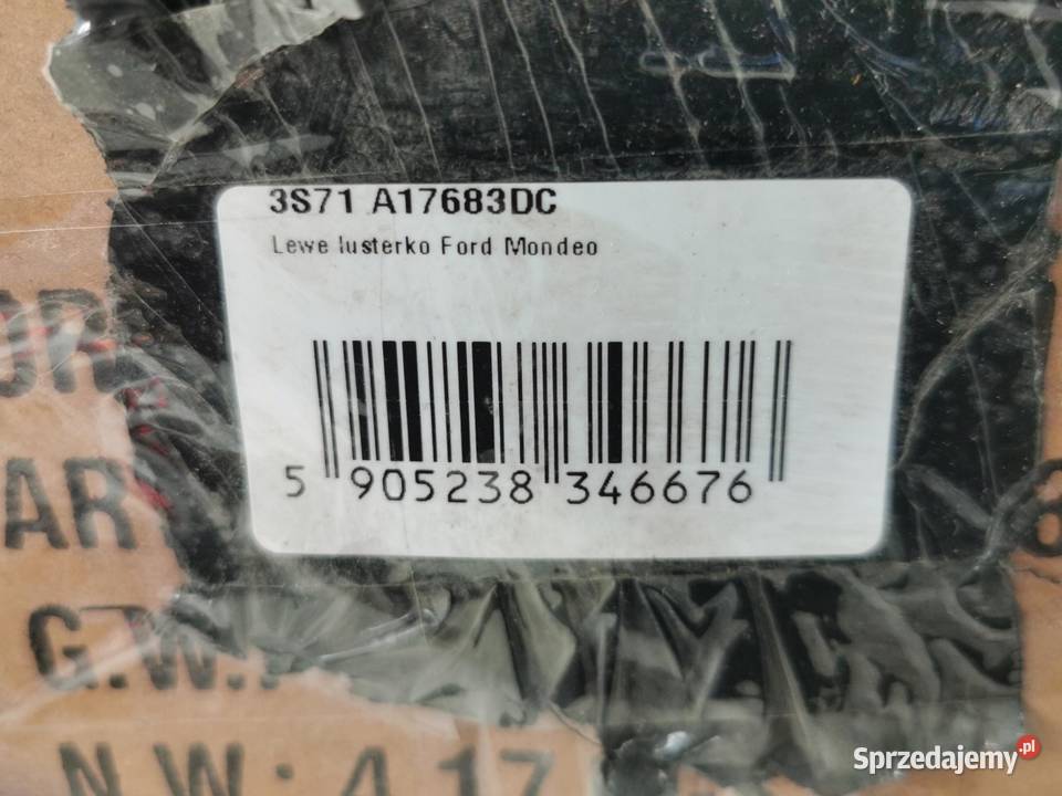 LUSTERKO LEWE KORPUS 7PIN FORD MONDEO MK3 osobowe sprzedam