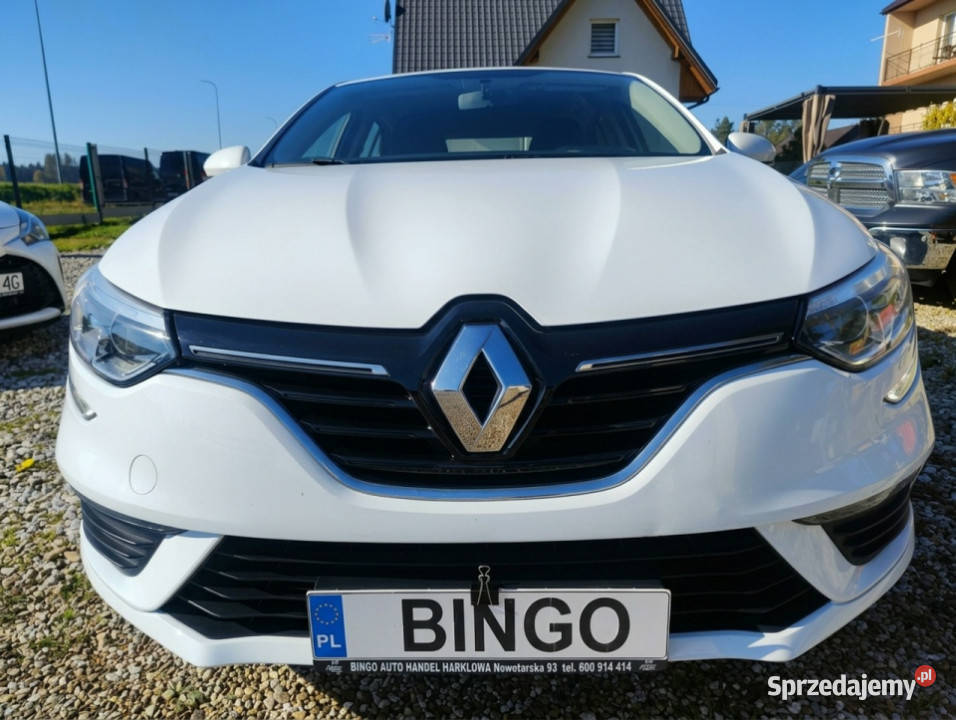 Renault Megane 12 100 IV 2016 VAT marża małopolskie Harklowa