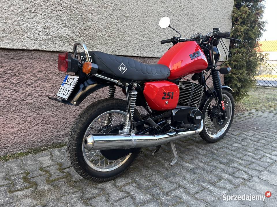 MZ etz 251 Rok produkcji 1990 Poczesna