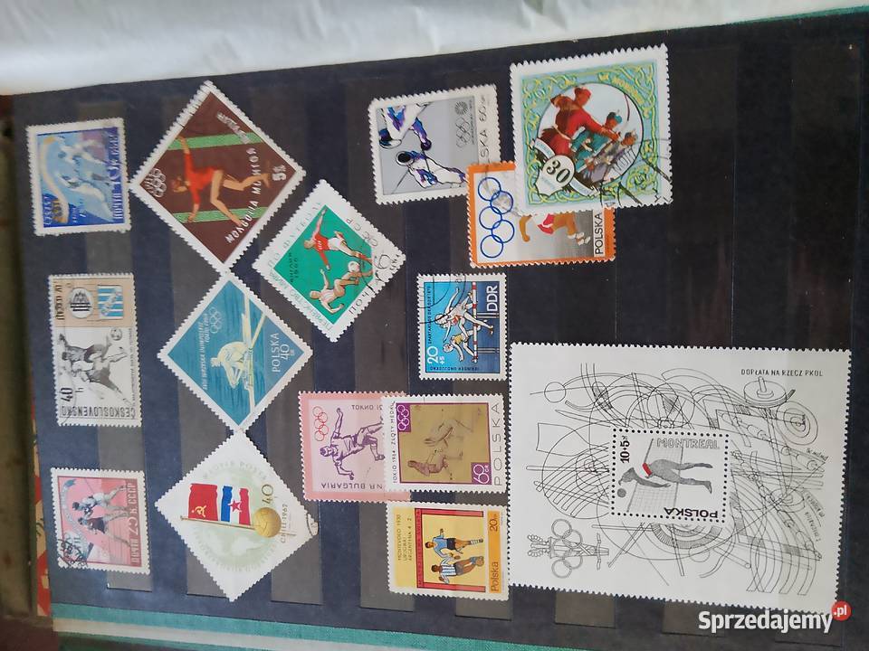 2 Klasery pełne znaczków PRL Słupsk sprzedam